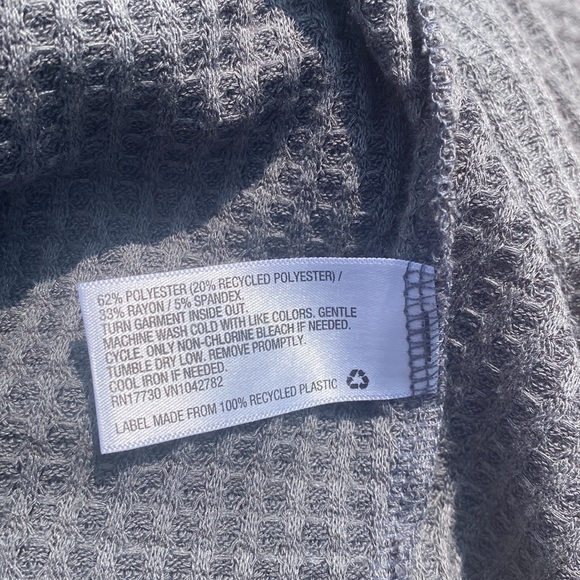 ❄️ 50% off winter Wild Fable crop turtleneck waffle knit pullover sweater top S - Picture 8 of 10